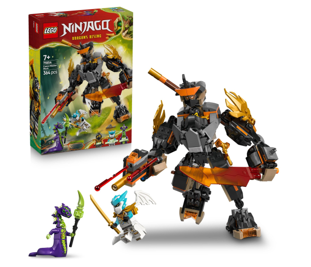 LEGO NINJAGO 71854 Mech specjalny Cole’a i Zane w smoczej zbroi - 1473537 - zdjęcie 2